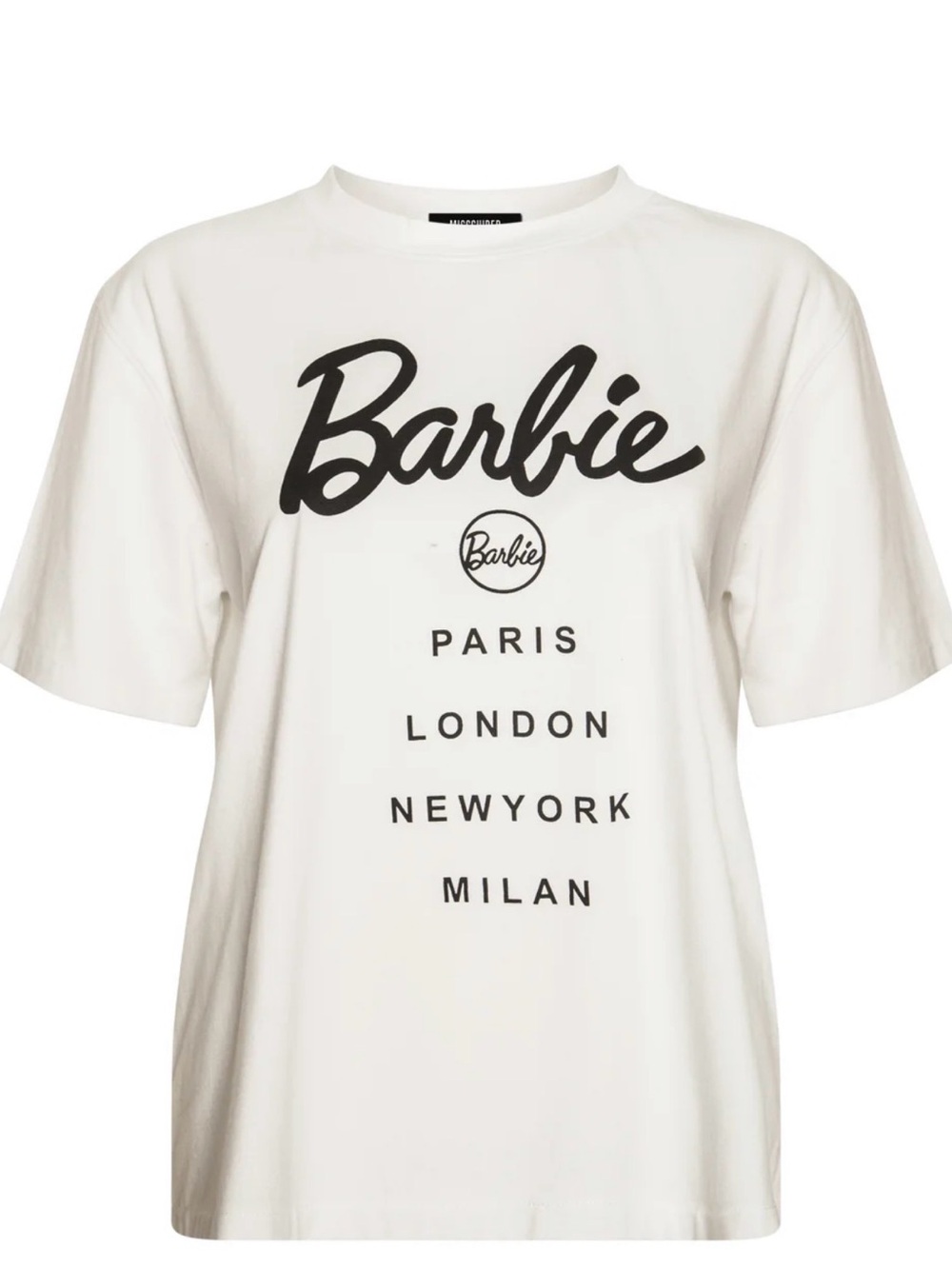 Barbie x Missguided NWOT White Graphic Tee